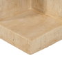 BigBuy Garden Table d'appoint Beige Carrée