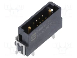 HARTING Connecteur de données har-flex® Hybrid mâle 10 broches 90°