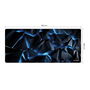 Tapis de Souris Subblim SUBMP01PUW06 Bleu Noir