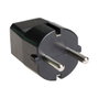Solera Fiche Schuko 16A 250V 4,8mm noire