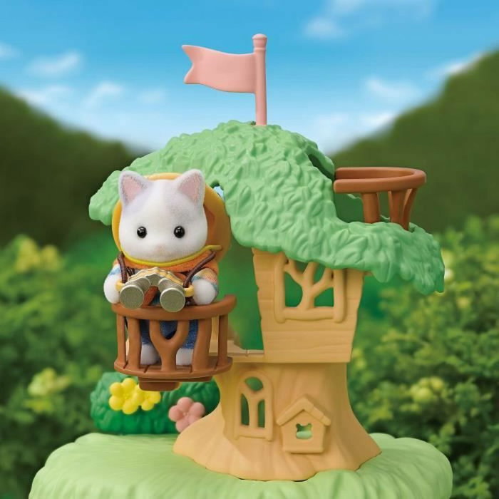 Sylvanian Families Duo d'explorateurs - Fils et bébé Chat Latté - Secret Forest Adventure Sylvanian Families Duo d'explorateurs - Fils et bébé Chat Latté - Secret Forest Adventure