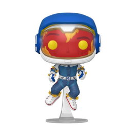 Funko Les Quatre Fantastiques : Human Torch (Astronaut) POP! Vinyl Figurine