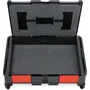 TOOD - Insert en mousse haute densité, 2 pièces emboîtables pour coffret professionnel, base et couvercle, 40x30x4 cm, découpe ajustable