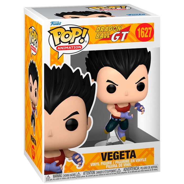 Funko Pop - Figurine Vinyl Vegeta Dragon Ball GT 9cm avec Boîte Collector Funko Pop - Figurine Vinyl Vegeta Dragon Ball GT 9cm avec Boîte Collector