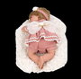 Muñecas Arias Sora Mariposa - Poupée Elegance 35 cm, Jouet pour Enfants dès 3 ans (Packaging et Instructions en Espagnol)