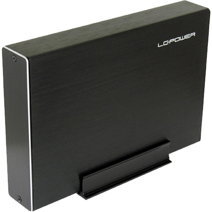 LC-Power LC-35U3-Becrux Boîtier de disque dur SATA 3,5 pouces Noir LC-Power LC-35U3-Becrux Boîtier de disque dur SATA 3,5 pouces Noir