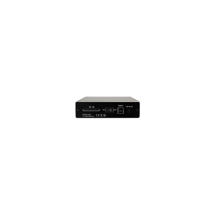 LC-Power LC-35U3-Becrux Boîtier de disque dur SATA 3,5 pouces Noir LC-Power LC-35U3-Becrux Boîtier de disque dur SATA 3,5 pouces Noir