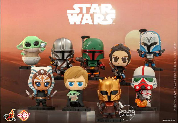 Yume Figurine de collection Star Wars en boîte surprise - 12 x 8 x 8 cm - Modèles assortis en PVC/ABS - À partir de 8 ans