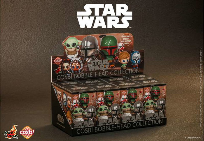 Yume Figurine de collection Star Wars en boîte surprise - 12 x 8 x 8 cm - Modèles assortis en PVC/ABS - À partir de 8 ans