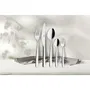 GSW Ménagère 30 couverts en acier inoxydable 18/10 massif - 6 fourchettes, 6 couteaux, 6 cuillères à soupe, 6 cuillères à café, 6 fourchettes à gâteau
