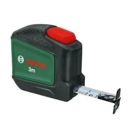 Bosch Metre ruban 3 m - Ruban à mesurer de 3 mètres pour travaux de bricolage et de construction, mesure précise et fiable