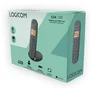 Logicom DECT ILOA 155T SOLO - Téléphone fixe sans fil noir avec répondeur