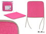 GIFTDECOR Coussin de chaise Rose 38x38cm