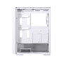 Einarex P100 Core Boîtier PC Gaming Midi Tower Blanc, ATX, Vitre Trempée, USB 3.2
