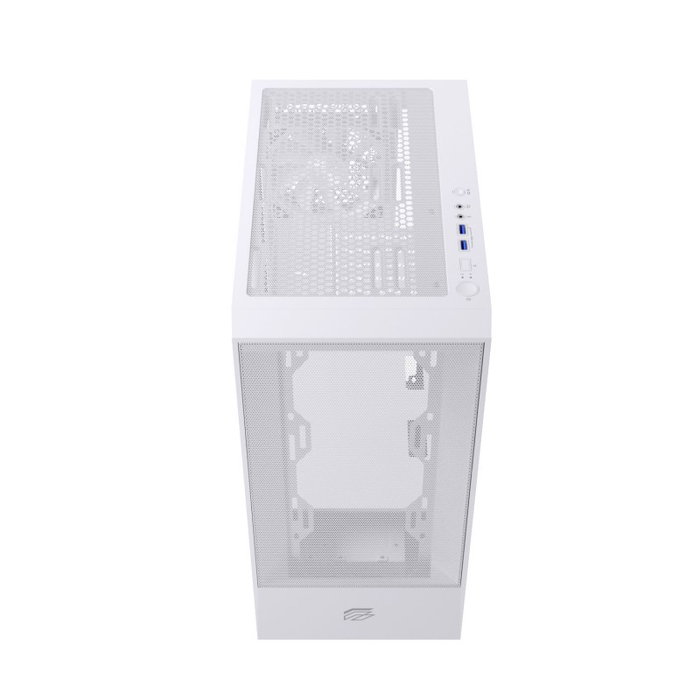 Einarex P100 Core Boîtier PC Gaming Midi Tower Blanc, ATX, Vitre Trempée, USB 3.2 Einarex P100 Core Boîtier PC Gaming Midi Tower Blanc, ATX, Vitre Trempée, USB 3.2