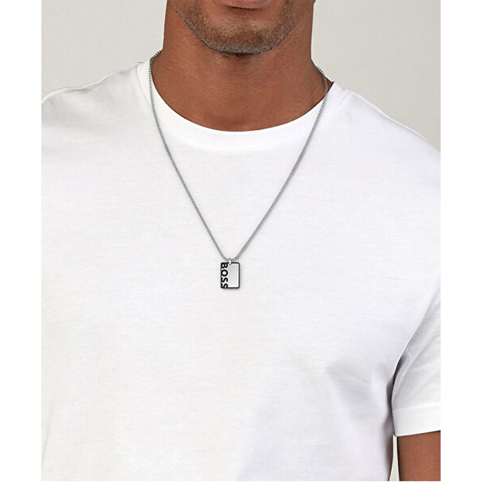 Collier Homme Hugo Boss 1580302 Argenté