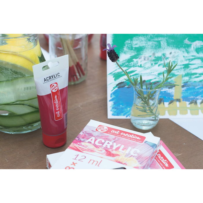 Set de peinture acrylique Talens Multicouleur 12 ml 8 Pièces Set de peinture acrylique Talens Multicouleur 12 ml 8 Pièces