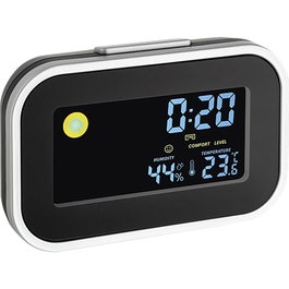 Tfa TFA 60.2015 Réveil numérique avec thermomètre et hygromètre
