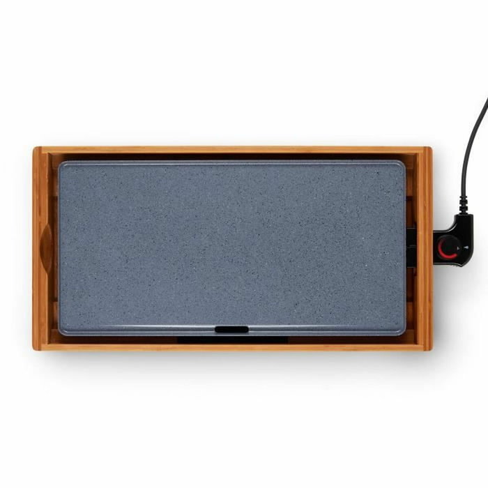 Livoo DOC322 Plancha Bambou 2200W avec revêtement céramique