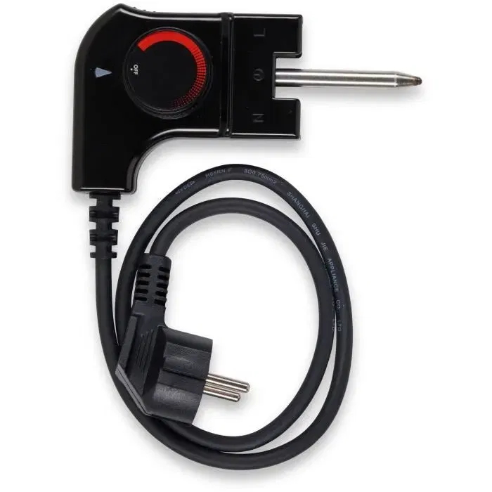 Livoo DOC322 Plancha électrique 2200W à revêtement céramique, plaque de cuisson amovible en fonte d'aluminium avec thermostat ajustable et bac récupérateur de graisse amovible