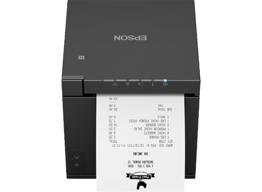 Epson TM-m30III (152A0) - Imprimante de tickets mobile POS avec USB Type-C PD, Wi-Fi, Bluetooth, protection IPX2, compatible Android, Windows, iOS