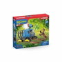 Schleich Véhicule de piste Dinosaurs 42604 avec Dakotaraptor