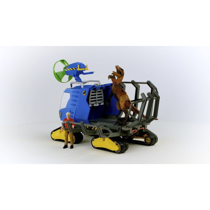 Schleich Véhicule de piste Dinosaurs 42604 avec Dakotaraptor