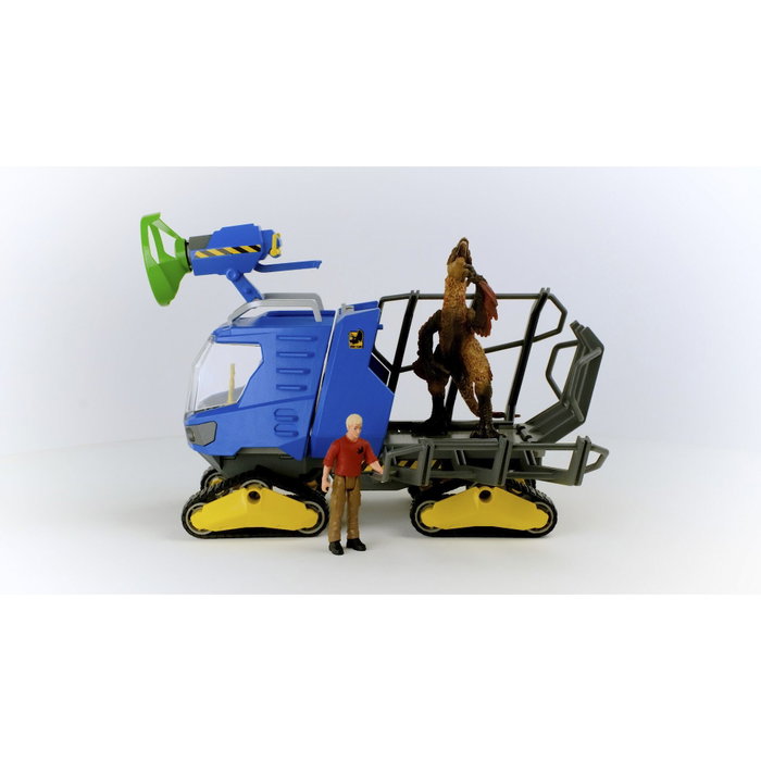 Schleich Véhicule de piste Dinosaurs 42604 avec Dakotaraptor