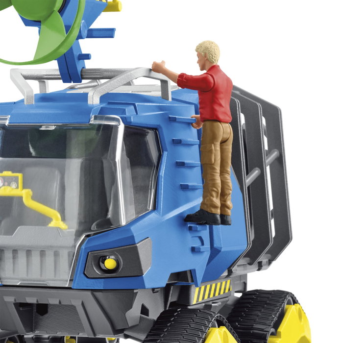 Schleich Véhicule de piste Dinosaurs 42604 avec Dakotaraptor