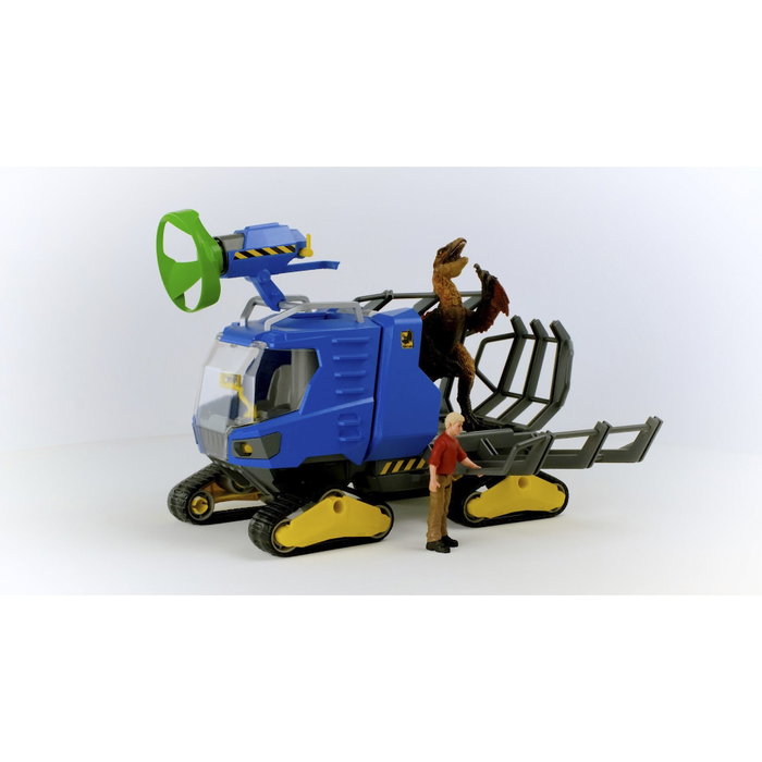 Schleich Véhicule de piste Dinosaurs 42604 avec Dakotaraptor