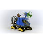 Schleich Véhicule de piste Dinosaurs 42604 avec Dakotaraptor