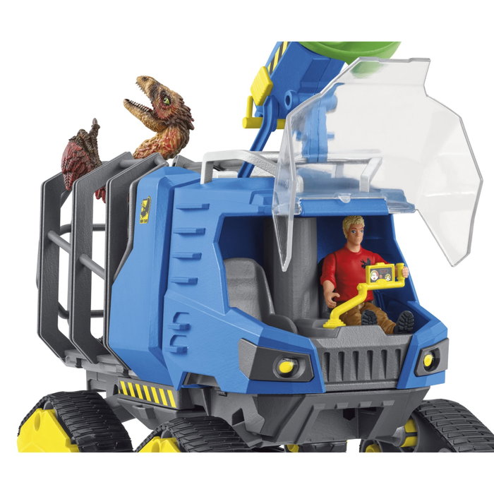 Schleich Véhicule de piste Dinosaurs 42604 avec Dakotaraptor