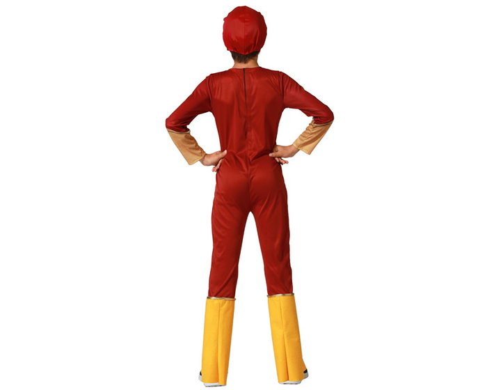 BigBuy Carnival Déguisement Super Héros Rouge 5-6 Ans