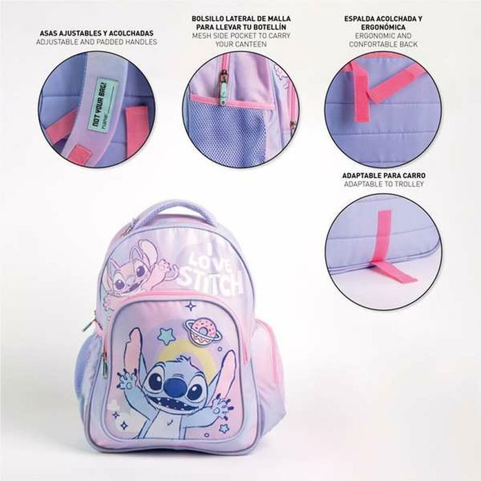 Cartable Stitch Lila