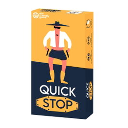 La Caja Quick Stop LCQS01ES Jeu de société rapide dès 10 ans 2 à 7 joueurs 180 cartes Espagnol