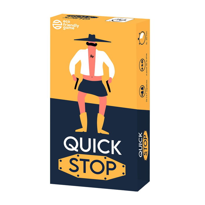 La Caja Quick Stop LCQS01ES Jeu de société rapide dès 10 ans 2 à 7 joueurs 180 cartes Espagnol La Caja Quick Stop LCQS01ES Jeu de société rapide dès 10 ans 2 à 7 joueurs 180 cartes Espagnol