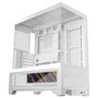 Boîtier ATX semi-tour Mars Gaming MCLCDXW Blanc