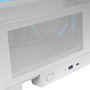Boîtier ATX semi-tour Mars Gaming MCLCDXW Blanc