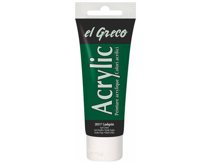 Kreul Peinture acrylique el Greco Verde Foliage Green 75ml Kreul Peinture acrylique el Greco Verde Foliage Green 75ml