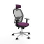 Piqueras y Crespo Chaise de Bureau avec Appui-tête 1D086G2 Violet