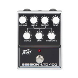 Peavey Session-Ltd 400 Preamp Pedal - Recréation Fidèle du Circuit 1974 avec EQ 3 Bandes et Presence