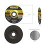 WOLFPACK LINEA PROFESIONAL Disco Repasar Abrasivo Acero / Metal 125x6,0x22,23 mm