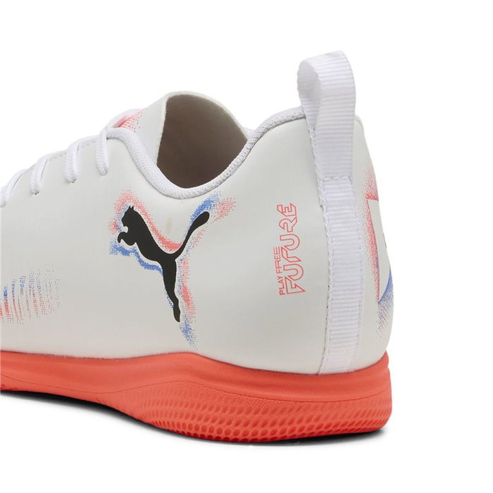Chaussures de Futsal pour Enfants Puma Future 8 Play It Blanc