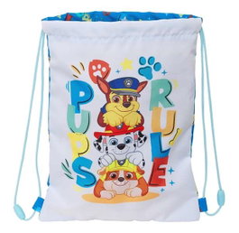 Sac à dos serré par des ficelles The Paw Patrol Pups rule Bleu 26 x 34 x 1 cm