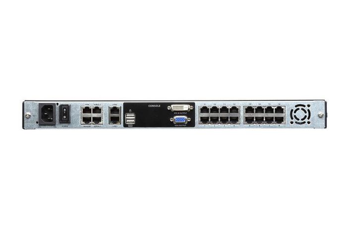 Aten KL1116VN Commutateur KVM sur IP 16 ports avec LCD 19'' LED et clavier UK English