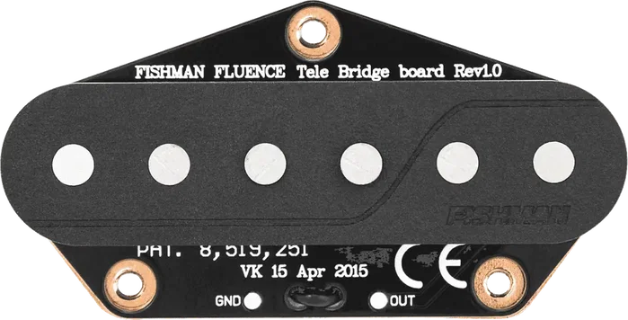 FISHMAN Set 2 Pastillas A/A Greg Kosh Humbucker - Noires