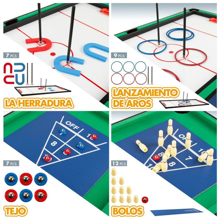 Table multi-jeux CB Games 107 x 83,5 x 61 cm 12 en 1