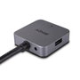 Lindy Hub USB 3.0 Actif avec Câble de 5m - 4 Ports (2x USB Type-A et 2x USB Type-C) pour Extension et Connectivité