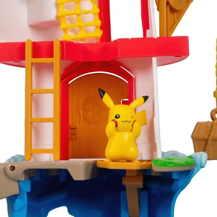Pokemon Coffret de jeu Exploration du phare avec Pikachu et sac de transport