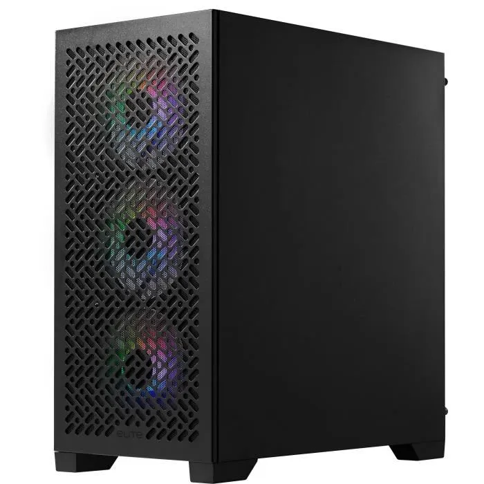 Cooler Master Elite 302 Boîtier PC Gaming Mini-Tower - E302-KGNN-S00 - Compatible ATX, Micro-ATX, Mini-ITX - Ventilation ARGB - Port USB-C